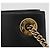 Borsa a Spalla in Pelle MCM Chain Nera Oro Auth BA11650 Nero D'oro - vista 14