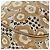 CHANEL Borsa a Mano Camelia Tela Beige Oro CC Auth BAZ669V D'oro - vista 12