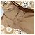 CHANEL Borsa a Mano Camelia Tela Beige Oro CC Auth BAZ669V D'oro - vista 16