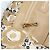 CHANEL Borsa a Mano Camelia Tela Beige Oro CC Auth BAZ669V D'oro - vista 20