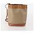 Céline Borsa Clutch in Tela Macadam CELINE in Pelle PVC 3 Pezzi Marrone Beige Auth fm5236 - vista 3