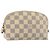 LOUIS VUITTON Kosmetiktäschchen PM Damier Azur N60024 LV Auth ARZ890