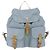 PRADA Backpack Nylon Light Blue Silver Auth 172516 Silvery - view 13
