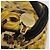 Borsa Vanity Gianni Versace in PVC giallo oro Auth BA11862 D'oro - vista 14