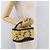 Borsa Vanity Gianni Versace in PVC giallo oro Auth BA11862 D'oro - vista 21