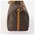 LOUIS VUITTON Borsa Boston Monogram Keepall Bandoulière 60 M41412 LV Auth ep13887 Monogramma - vista 3