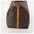 LOUIS VUITTON Borsa Boston Monogram Keepall Bandoulière 60 M41412 LV Auth ep13887 Monogramma - vista 4