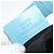 BALLY Borsa a Spalla in Tela Blu Baby Argento Auth am11137A Blu chiaro - vista 11