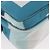 BALLY Borsa a Spalla in Tela Blu Baby Argento Auth am11137A Blu chiaro - vista 8