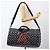 LOUIS VUITTON Borsa Keepall Bandoulière 50 Ink Up Side Down M43684 Auth BA11968SAM Monogramma - vista 30