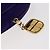CHANEL Borsa a Mano Matelassé con Catena in Camoscio Viola Oro CC Auth YKZ821A D'oro Porpora - vista 14
