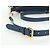 Borsa a Spalla PRADA in Nylon e Pelle Blu Oro Auth ARZ849A D'oro - vista 10