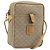 Céline Borsa a Spalla in Tela Macadam CELINE PVC Beige Oro Auth BA11820 D'oro