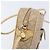 Céline Borsa a Spalla in Tela Macadam CELINE PVC Beige Oro Auth BA11820 D'oro - vista 15