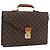 LOUIS VUITTON Pasta Executiva Monogram M53331 LV Auth YKZ118 Monograma