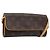 LOUIS VUITTON Monogram Pochette Twin PM Bolsa de Hombro M51854 LV Auth ka3535 Monograma