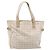 CHANEL Nuova Borsa Tote da Viaggio Nylon Beige Oro CC Auth BA11779 D'oro - vista 3