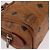 Borsa Boston Mini Logogram Vicetos MCM in pelle PVC 2 in 1 marrone oro Auth BAZ463 D'oro - vista 12