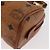 Borsa Boston Mini Logogram Vicetos MCM in pelle PVC 2 in 1 marrone oro Auth BAZ463 D'oro - vista 13