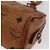 Borsa Boston Mini Logogram Vicetos MCM in pelle PVC 2 in 1 marrone oro Auth BAZ463 D'oro - vista 15