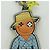LOUIS VUITTON Monogram Portachiavi LV Scarecrow Charm Giallo MP2922 Auth BAZ470M Monogramma - vista 4