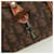 Sac à main en toile Trotter romantique Christian Dior PVC marron argent authentique 170563V Argenté  - vue 15