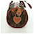 Sac à main en toile Trotter romantique Christian Dior PVC marron argent authentique 170563V Argenté  - vue 5