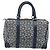 Céline Borsa a mano Celine C Sulky in tela blu navy e oro Auth 174475 D'oro - vista 3