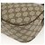 Borsa Sherry Line GG Supreme Web di GUCCI in PVC beige e oro 89 02 032 Auth BAZ577 D'oro - vista 12