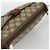 Borsa Sherry Line GG Supreme Web di GUCCI in PVC beige e oro 89 02 032 Auth BAZ577 D'oro - vista 6