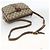 Borsa Sherry Line GG Supreme Web di GUCCI in PVC beige e oro 89 02 032 Auth BAZ577 D'oro - vista 7