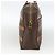 Céline Borsa a mano in tela Macadam CELINE in pelle PVC marrone oro Auth ARZ837 D'oro - vista 5