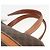 Céline Borsa a mano in tela Macadam CELINE in pelle PVC marrone oro Auth ARZ837 D'oro - vista 8