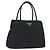 Prada Tote Bag aus schwarzem Nylon mit Silber authentisch am11121