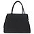 Prada Tote Bag aus schwarzem Nylon mit Silber authentisch am11121 - Ansicht 2