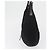 Borsa a spalla FENDI Mamma Baguette in nylon nero e argento autentica YKZ797 - vista 3