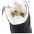 Sneakers Alte CHANEL Tela Nera Bianca A01852 CC Auth SW2298A Nero Bianco - vista 18