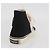 Sneakers Alte CHANEL Tela Nera Bianca A01852 CC Auth SW2298A Nero Bianco - vista 20
