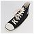 Sneakers Alte CHANEL Tela Nera Bianca A01852 CC Auth SW2298A Nero Bianco - vista 23