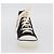 Sneakers Alte CHANEL Tela Nera Bianca A01852 CC Auth SW2298A Nero Bianco - vista 28