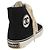 Sneakers Alte CHANEL Tela Nera Bianca A01852 CC Auth SW2298A Nero Bianco - vista 3