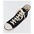Sneakers Alte CHANEL Tela Nera Bianca A01852 CC Auth SW2298A Nero Bianco - vista 6