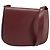 Borsa a Spalla Cartier in Pelle Bordeaux Oro Auth ki6589 D'oro Bordò