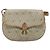 Borsa a spalla in tela a nido d'ape PVC beige oro Auth BAZ416 Christian Dior - vista 2