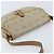 Borsa a spalla in tela a nido d'ape PVC beige oro Auth BAZ416 Christian Dior - vista 6