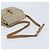 Borsa a spalla in tela a nido d'ape PVC beige oro Auth BAZ416 Christian Dior - vista 7