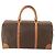 Céline Borsa Boston in tela Macadam CELINE in pelle PVC marrone oro Auth YKZ788 D'oro - vista 2
