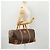 Céline Borsa Boston in tela Macadam CELINE in pelle PVC marrone oro Auth YKZ788 D'oro - vista 22