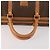 Céline Borsa Boston in tela Macadam CELINE in pelle PVC marrone oro Auth YKZ788 D'oro - vista 7