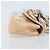 CHANEL Borsa a Spalla Choco Bar con Catena Satin Rosa Oro CC Auth ARZ748SAV D'oro - vista 4